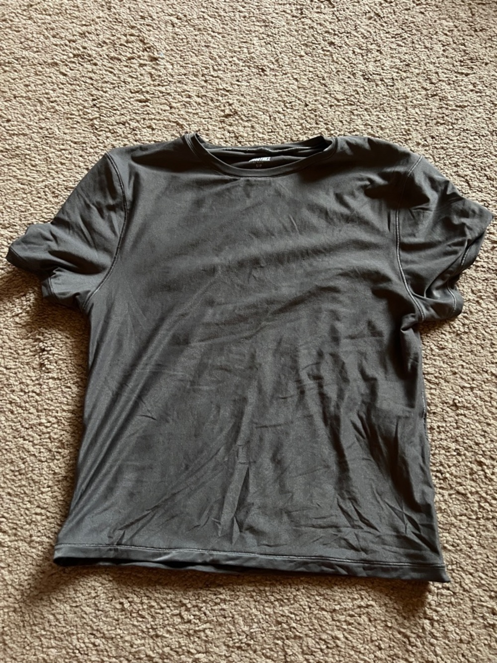 aerie Black Crop Tee